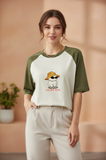Women's Oversized Raglan T-Shirt