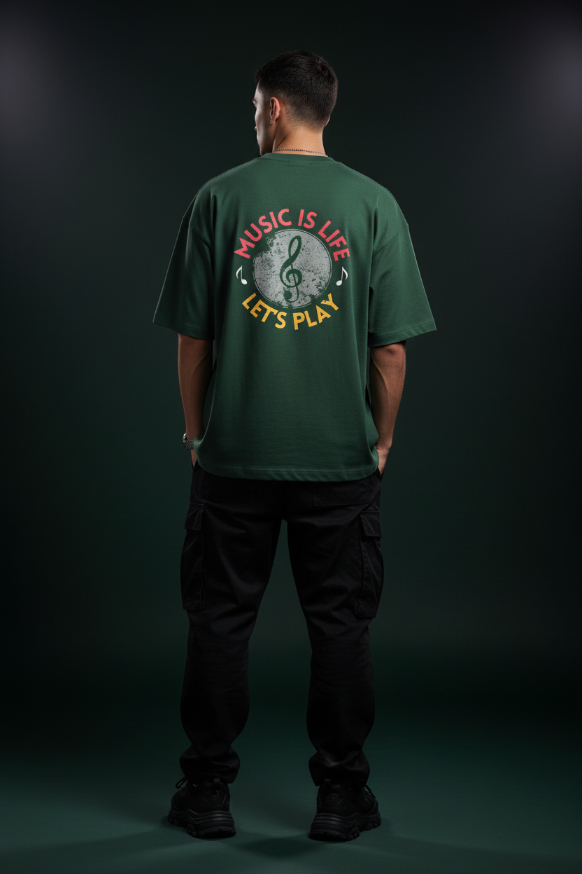 Bottle Green Back