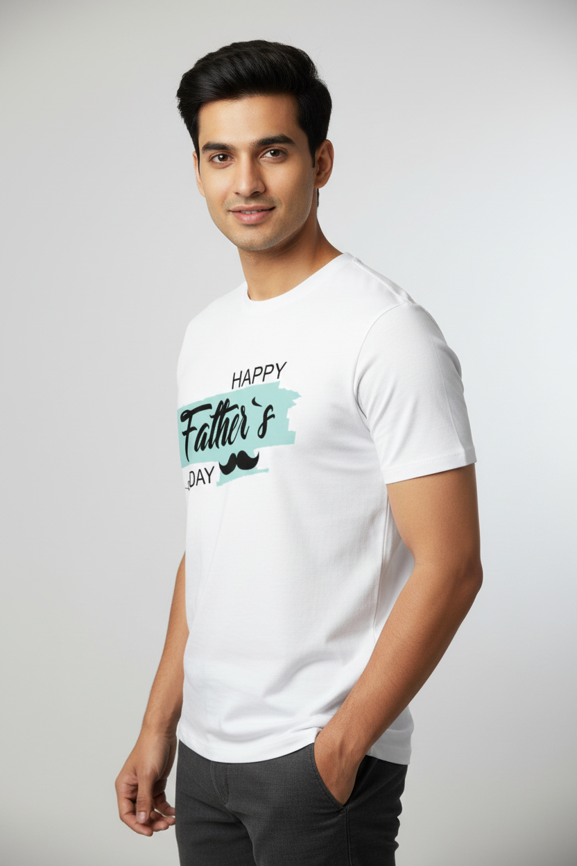 Father's Day T-Shirt - Side Pose