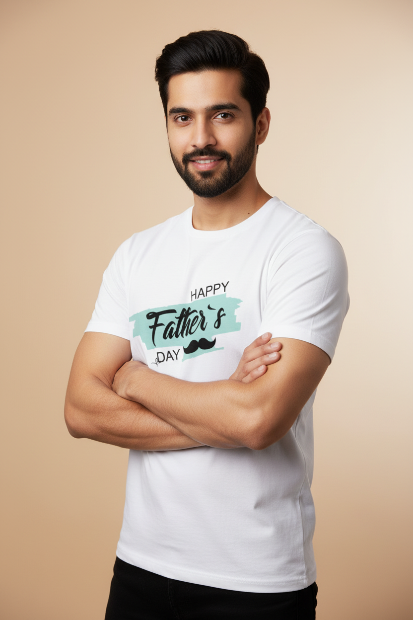 Happy Father's Day T-Shirt - Smart Man Aesthetic
