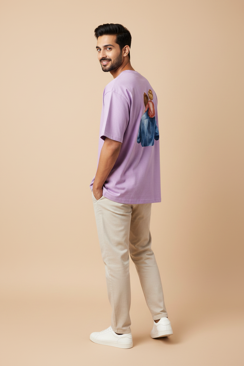 Lavender Back - Father's Day Oversized