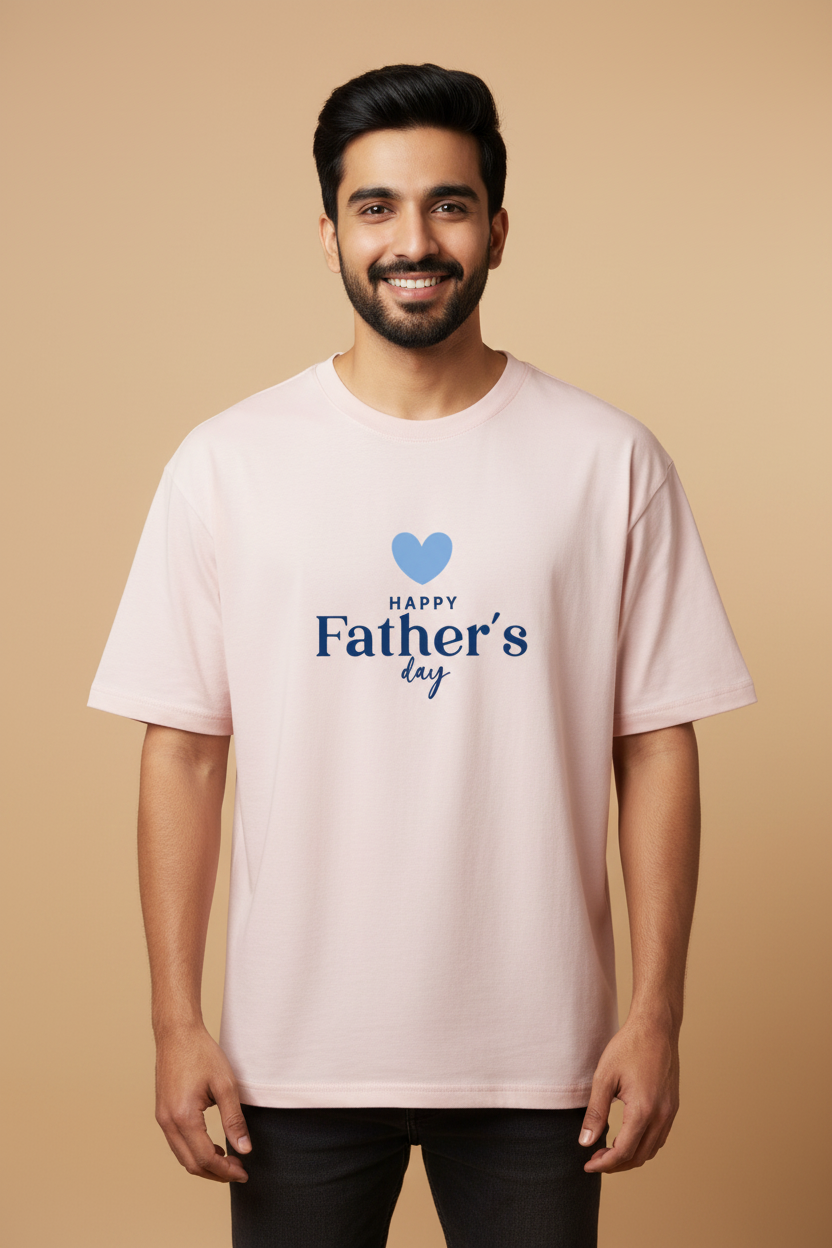 Light Baby Pink - Father's Day Oversized