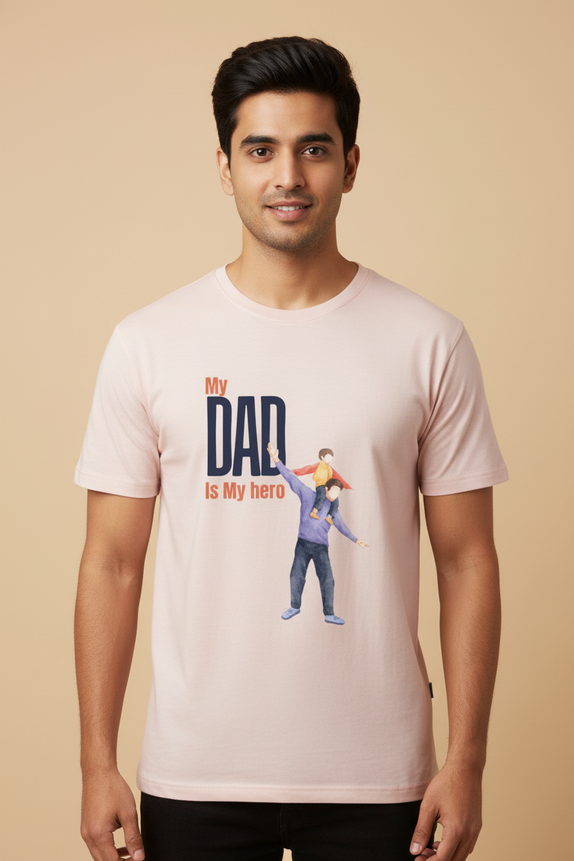 Light Baby Pink - My DAD Is My Hero