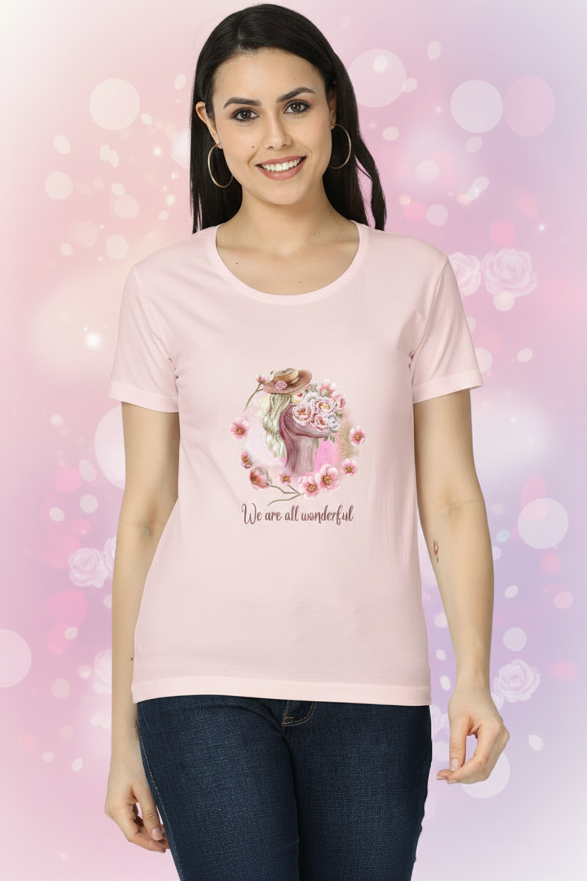 Light Baby Pink T-Shirt