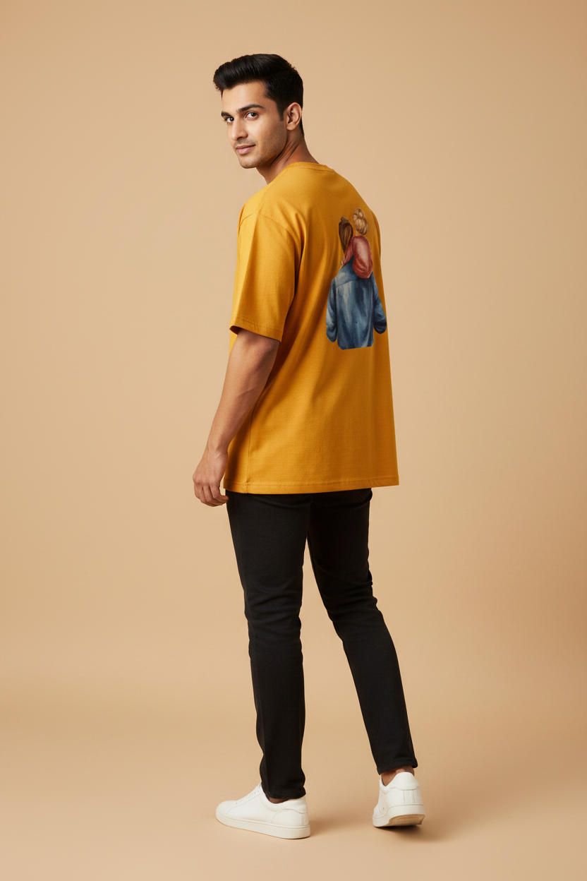 Mustard Yellow Back